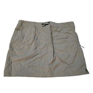 Columbia Omni-Wick Skort Performance Hiking Outdoor Tan Women’s Size 8